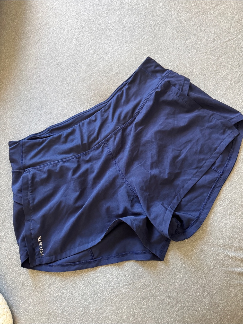 Hylete Navy Athletic Running Shorts